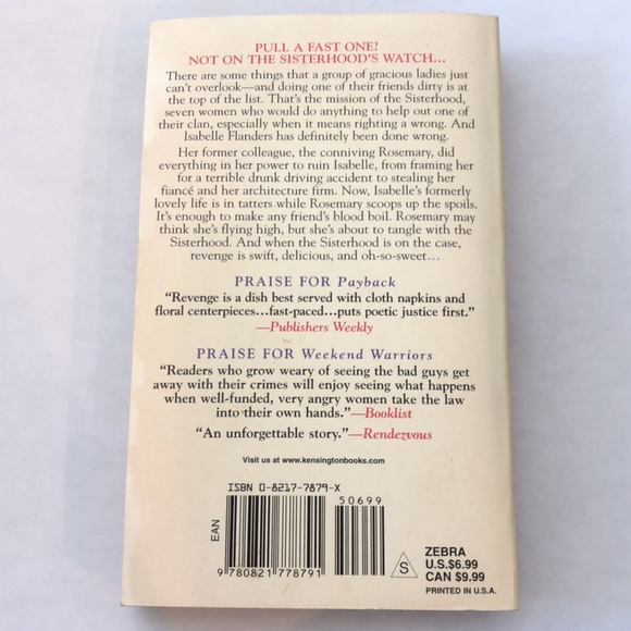 ⭐️5 for $15⭐️ Sweet Revenge by Fern Michaels | Book - Picture 2 of 2